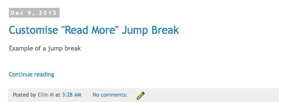 Jump Link Example Before