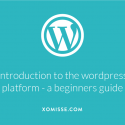 Introduction to the WordPress platform