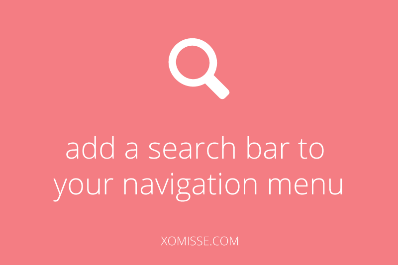 Add-a-search-bar-to-your-navigation-menu