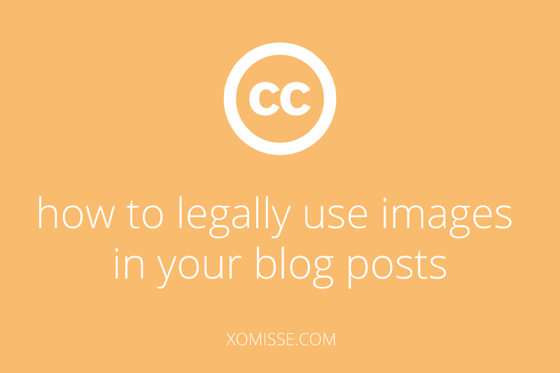 How to legally find images to use in your blog posts