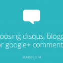Comparing 3 main commenting systems for Blogger