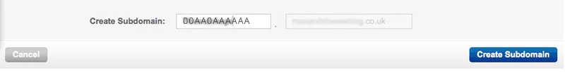 custom domain on blogger using 1and1