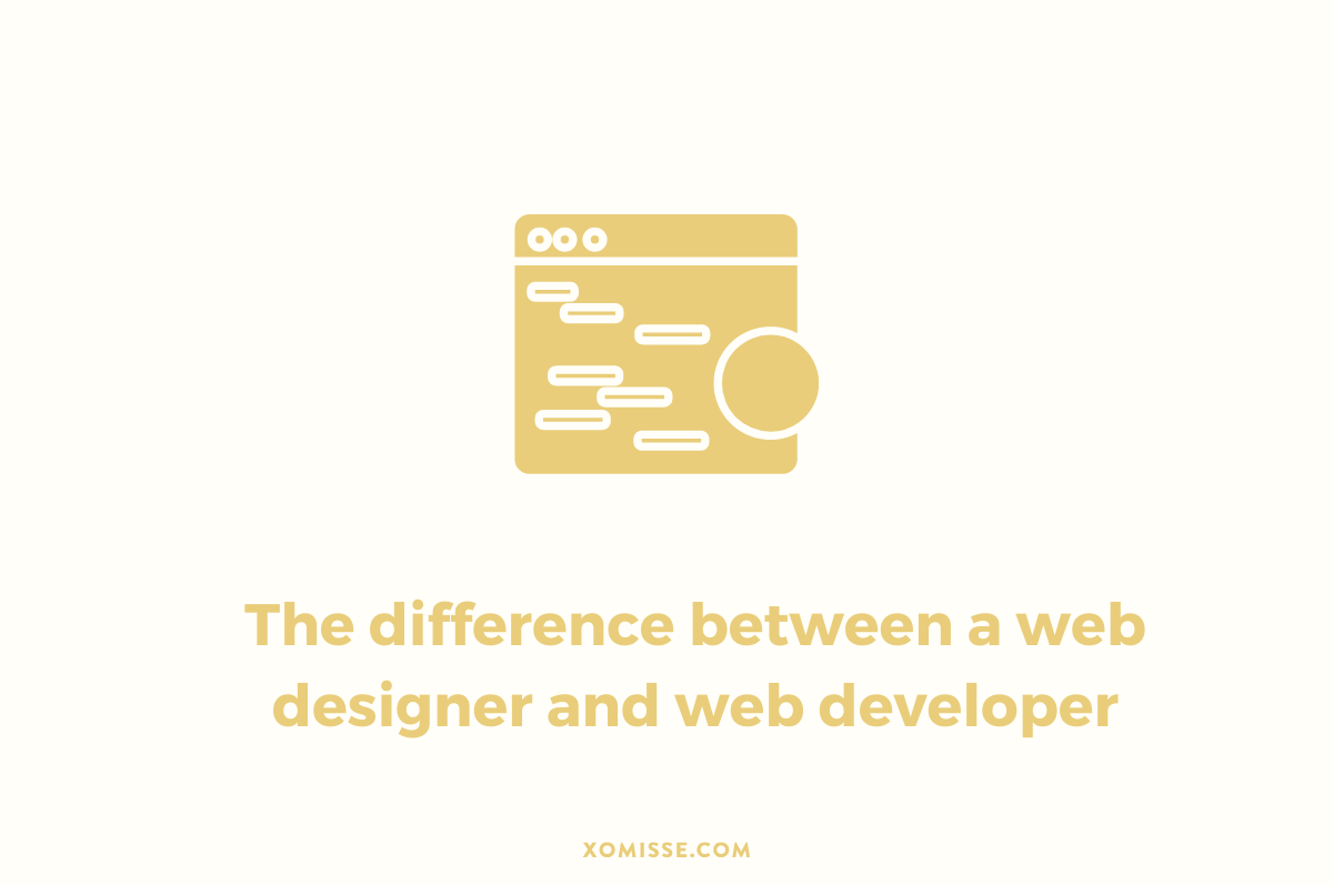 the difference between a web designer and a web developer - who do you need to hire