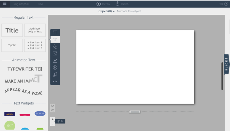 Using Visme to create presentations, graphics, ebooks and so on for your blog