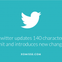 twitter updates 140 character limit