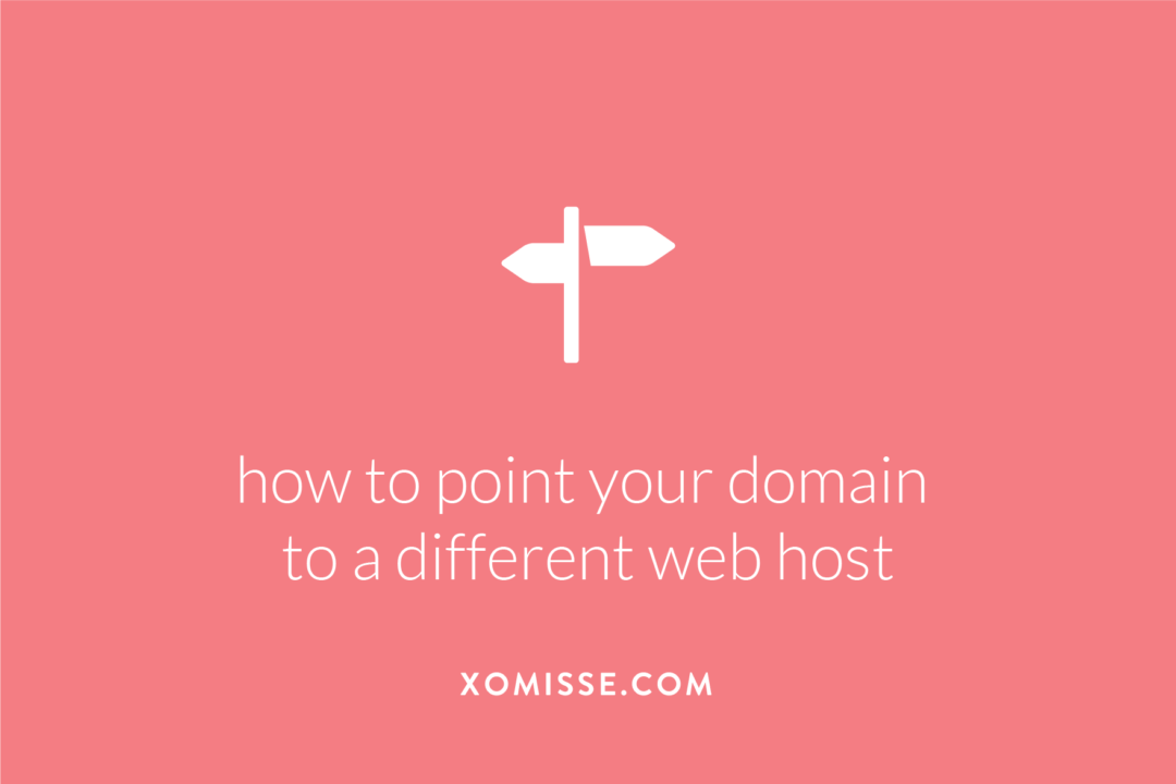 how to point domain to a different web hosting company