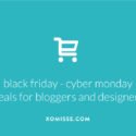 Black Friday Deals for Bloggers, Web Designers and WordPress Users