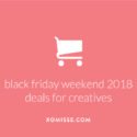 Black Friday weekend deals for bloggers, web designers and WordPress users