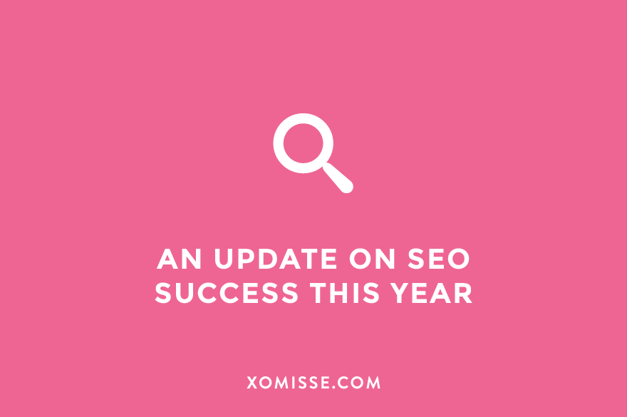 An update on SEO success this year