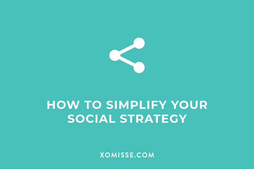 How to simplify your social media strategy