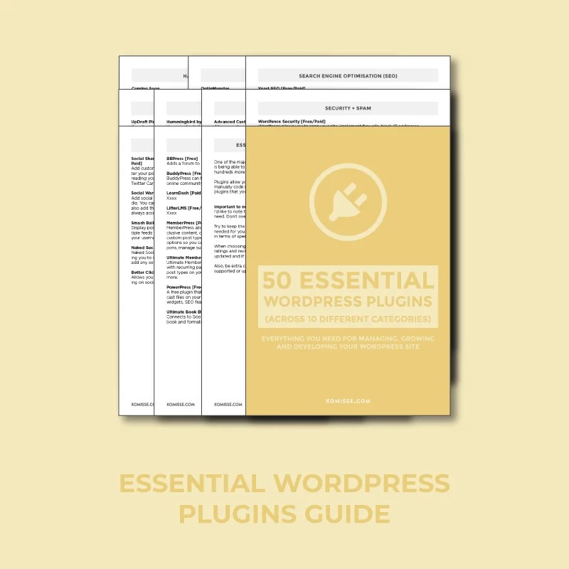 WordPress Plugin Guide (Free)
