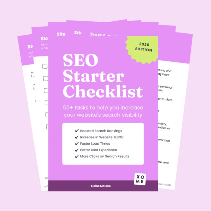 SEO checklist tasks how to rank on Google  for-new entrepreneurs