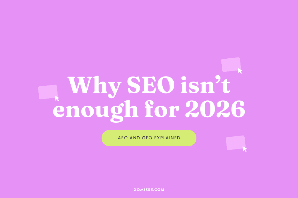 Get seen in 2026: Integrating SEO, AEO and GEO